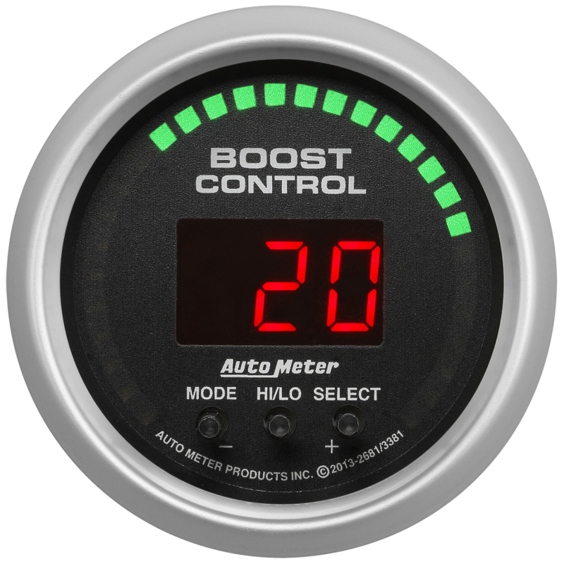 Autometer Sport-Comp 52mm 30inHG/30psi Digital Boost Controller thumbnail 4