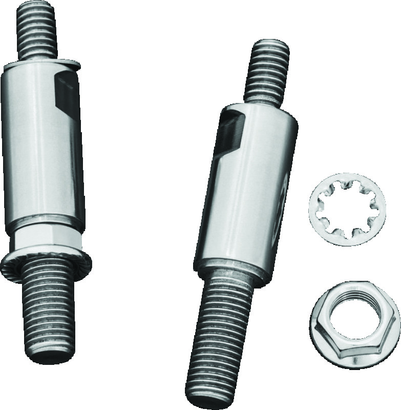 Kuryakyn Raised Mirror Adapters 1713 Stud Adapters, Raised, 10mm x 1.25 Stud Size, Pair thumbnail 2