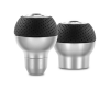 Momo Race Shift Knob - Aluminum, Black Airleather Insert thumbnail 3