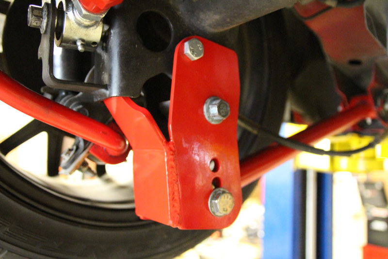 UMI Performance 05-14 Ford Mustang Rear Control Arm Relocation Brackets- Bolt In thumbnail 6