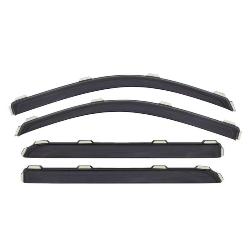 AVS 16-21 Mazda CX-3 Ventvisor In-Channel Front & Rear Window Deflectors 4pc - Smoke thumbnail 5