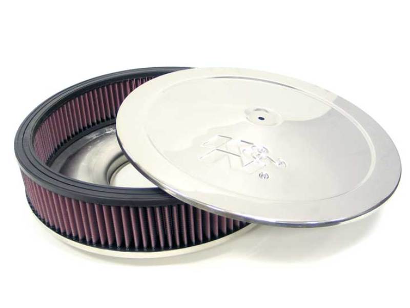 K&N Marine 8in ID x 9in OD x 3in H Round Straight Flame Arrestor thumbnail 2