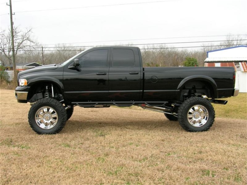 N-Fab Nerf Step 02-08 Dodge Ram 1500/2500/3500 Quad Cab 8ft Bed - Gloss Black - Bed Access - 3in thumbnail 3