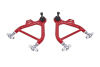 BMR 79-93 Fox Mustang Lower A-Arms (Coilover Only) w/ Adj. Rod End and Tall Ball Joint - Red thumbnail 3