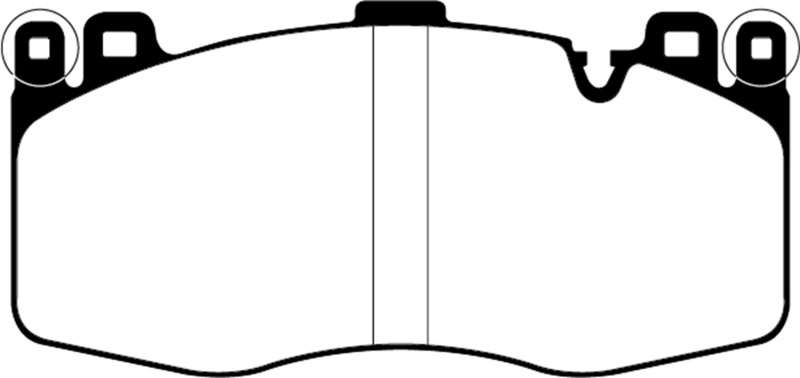EBC 2015+ BMW X5M 4.4TT (F85) Bluestuff Front Brake Pads thumbnail 3