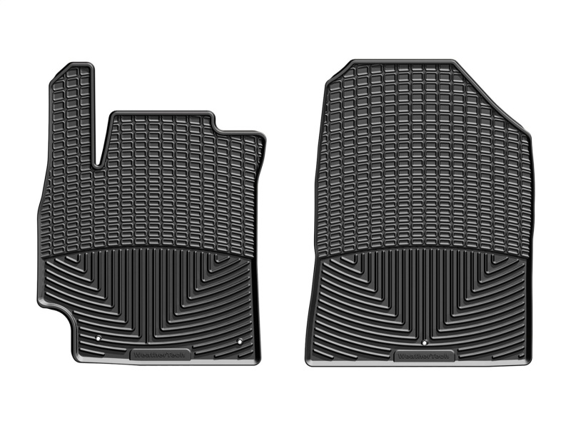 WT Rubber Mats - Front - Blk