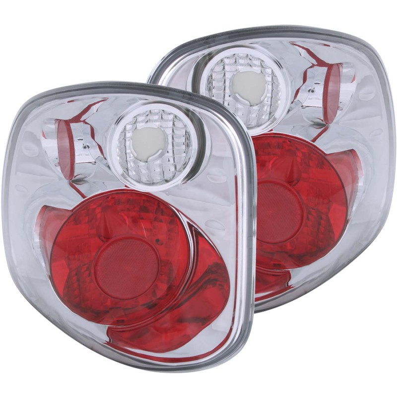 ANZO 2001-2003 Ford F-150 Taillights Chrome thumbnail 2
