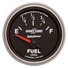 Autometer Sport-Comp II 52mm 240-33 ohms Short Sweep Electronic Fuel Level Gauge thumbnail 6