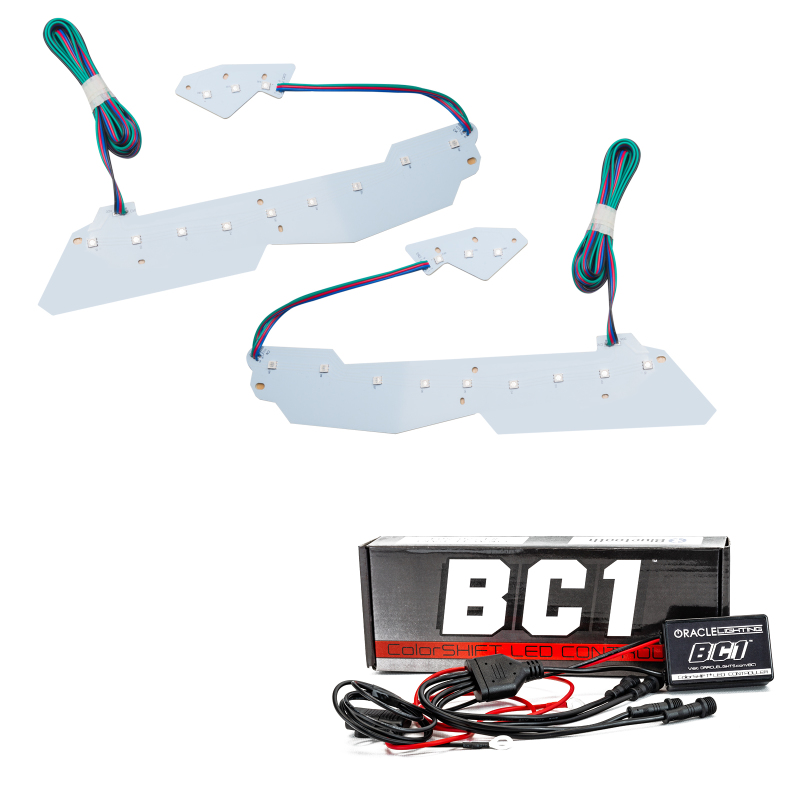Oracle 14-19 Chevy Corvette C7 Headlight DRL Upgrade Kit - ColorSHIFT w/ BC1 Controller thumbnail 2