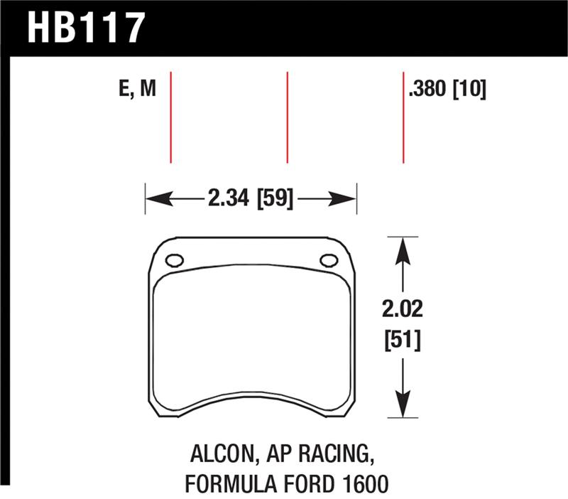 HAWK Blue 9012 Brake Pad Sets