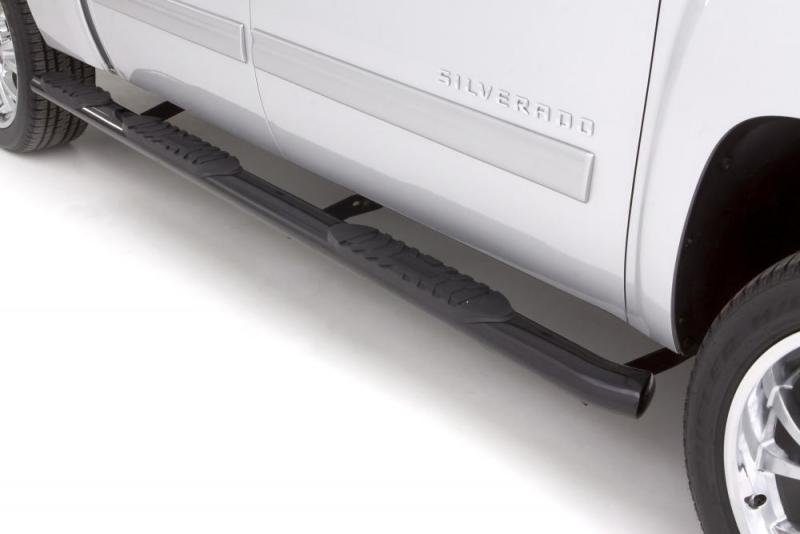 Lund 10-17 Dodge Ram 2500 Crew Cab (6.5ft. Bed) 5in. Oval WTW Steel Nerf Bars - Black thumbnail 7