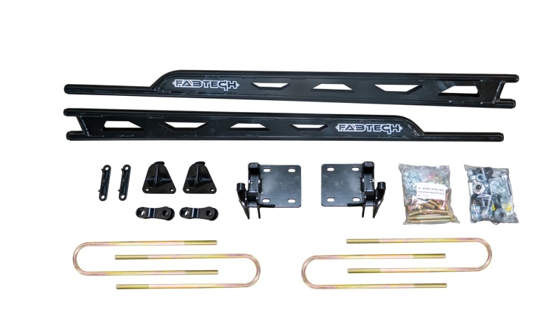 Fabtech 11-16 Ford F250/350 4WD Short Bed Floating Rear Traction Bar System thumbnail 4