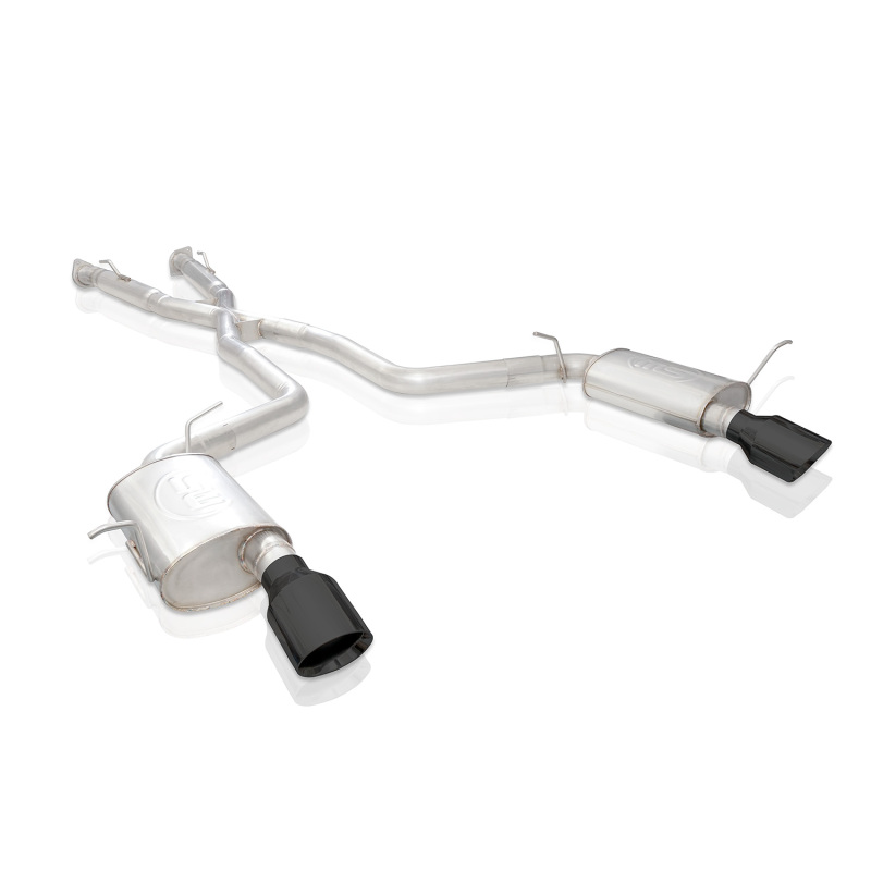 Stainless Works 18-19 Dodge Durango 6.4L Legend Catback Exhaust w/ Black Tips