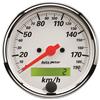 Autometer Arctic White 3-1/8in 190KM/H Electronic Programmable Speedometer w/ LCD ODO thumbnail 6