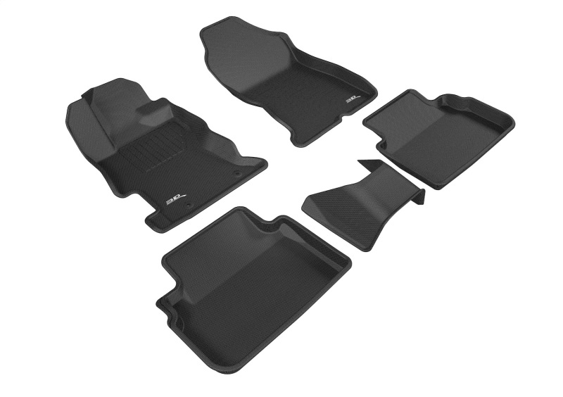 3D MAXpider 17-23 Subaru Impreza / Crosstrek (Not Fit Hybrid ModelS) Kagu Black Full Set thumbnail 2