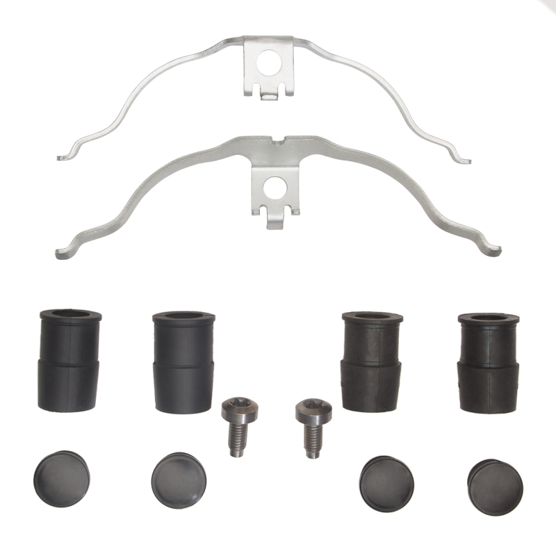 R1 11-18 Audi A8 Quattro Front & Rear GEO-Carbon Rotors w/Euro Ceramic Pads/Sensor/Hardware (Bundled Kit) thumbnail 2