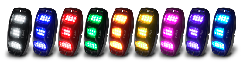 Oracle Underbody RGB+W Wheel Well Rock Light Kit - 4 PCS - ColorSHIFT