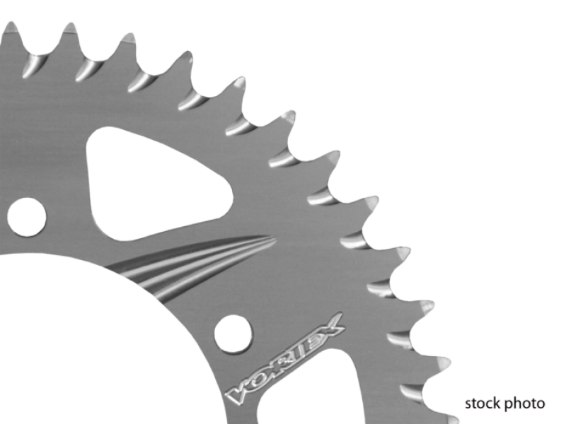 Vortex Racing Aluminum Rear Sprocket 530 44 Tooth- Silver