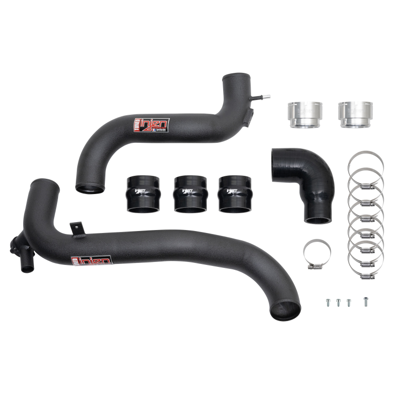 Injen 21-23 Ford Bronco L4-2.3L Turbo EcoBoost SES Intercooler Pipes Wrinkle Black thumbnail 4