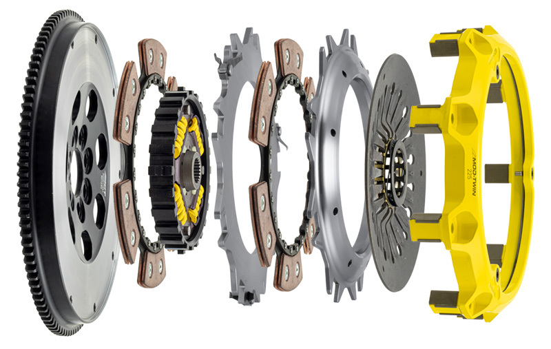 ACT EVO 10 5-Spd Only Mod Twin HD Race Kit Sprung Hub Torque Cap 895ft/lbs Not For Street Use thumbnail 6