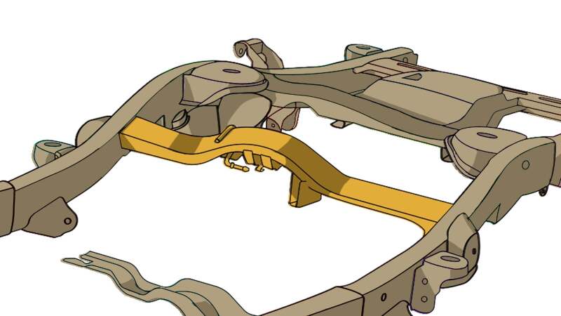Rust Buster Fuel Tank Crossmember thumbnail 9