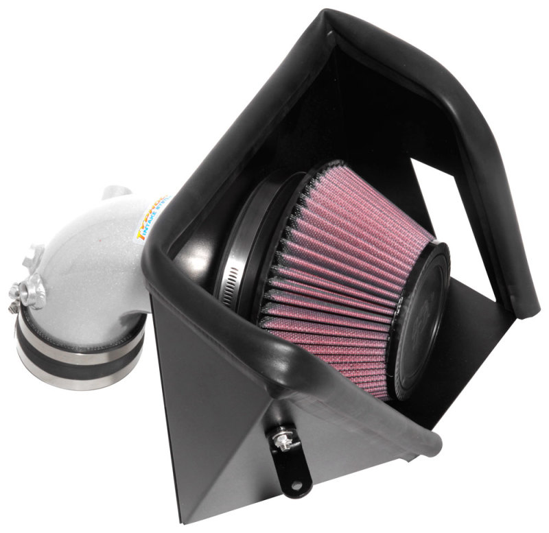 K&N 2018 Kia Stinger L4-2.0L F/I Silver Typhoon Short Ram Intake thumbnail 2