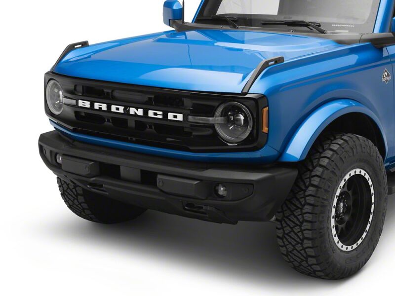 Raxiom 21-26 Ford Bronco LED Halo Headlights with White Backlight- Black Housing- Clear Lens thumbnail 5