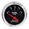 Autometer Jeep 52mm 73 OHMS Empty/8-12 OHMS Full Short Sweep Electronic Fuel Level Gauge thumbnail 6