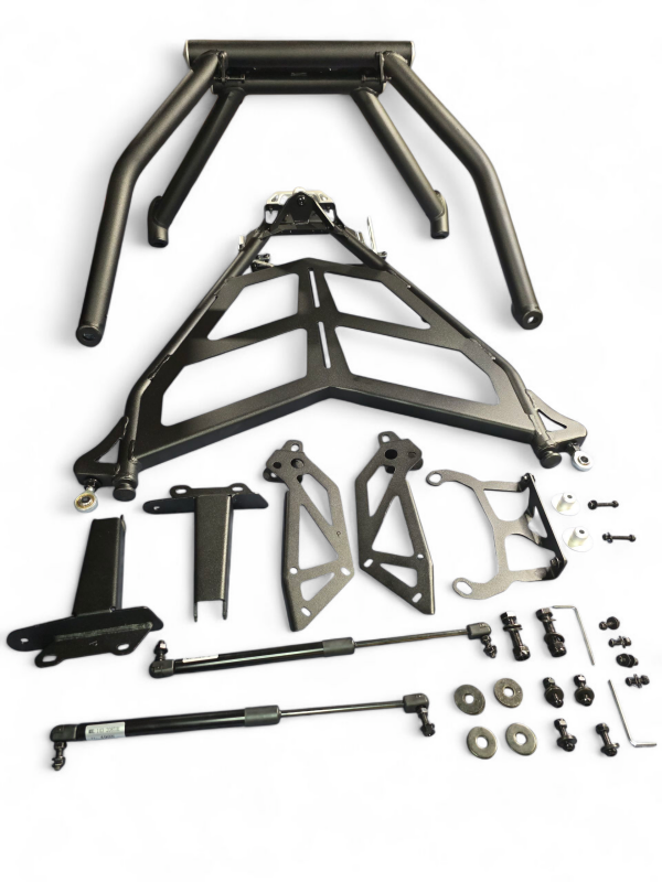 Elektric Offroad 2022+ Polaris Rzr Pro R Amp Rear Tire Rack Bumper Combo thumbnail 9