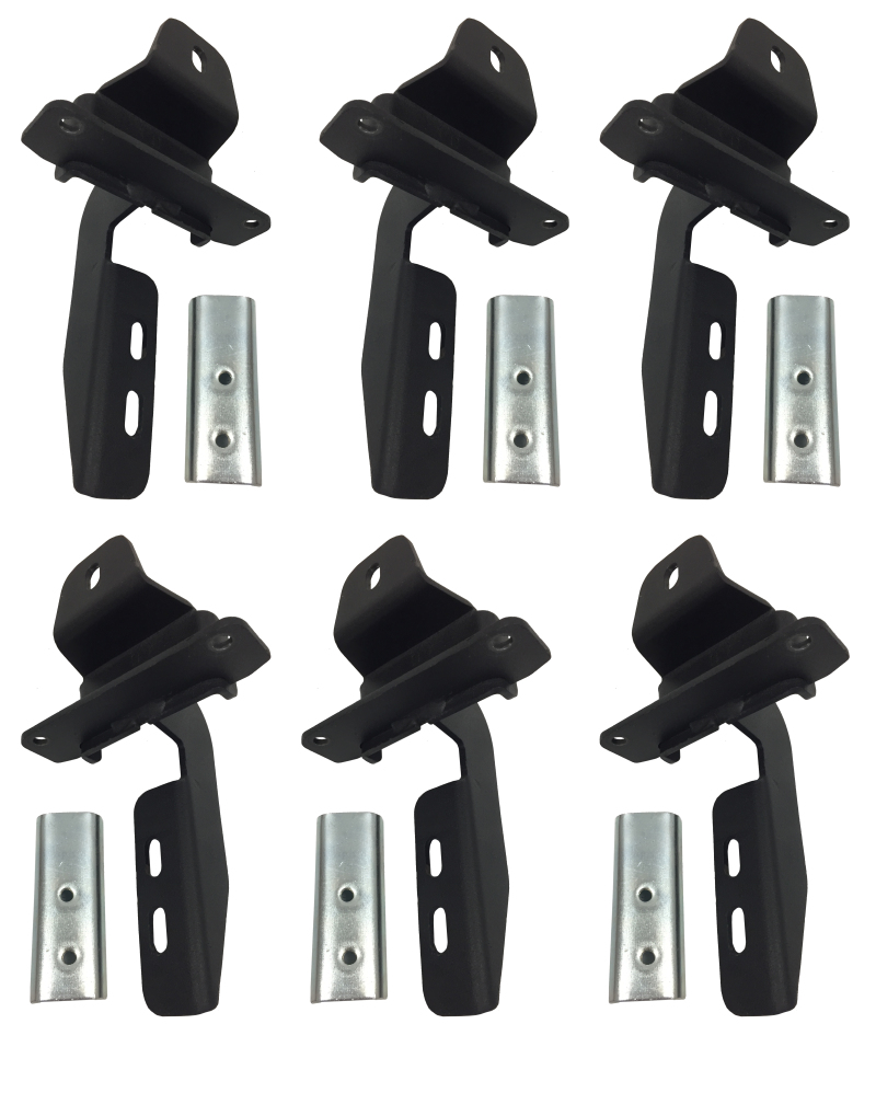 Go Rhino 18-20 Jeep Wrangler JLU 4in 1000 Series Complete Kit w/Sidestep + Brkts (1x gor10473PS, 1x gor6845065)