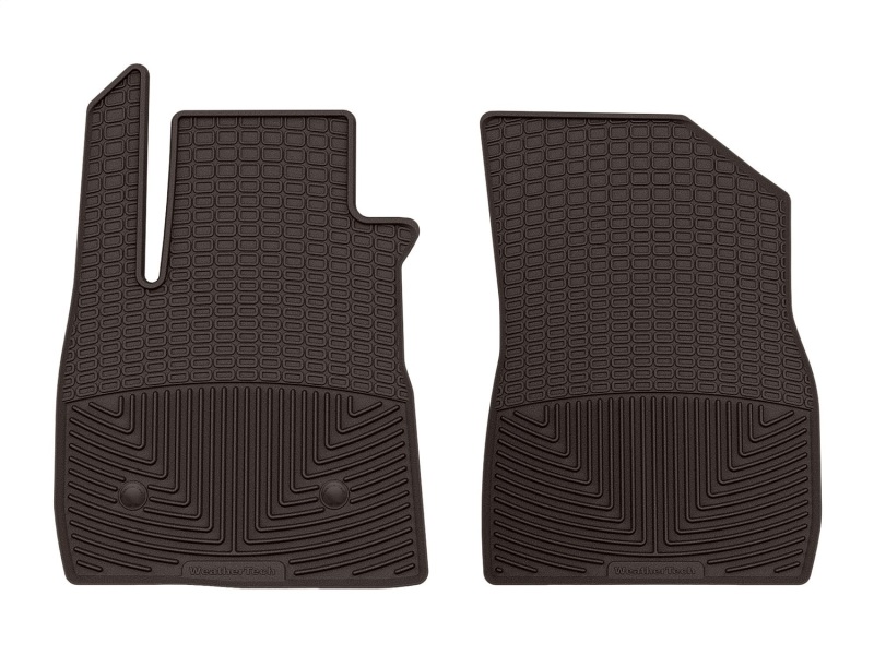 WT Rubber Mats - Front - Cocoa