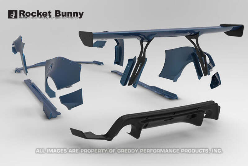GReddy 13+ Scion FR-S Full Greddy X Rocket Bunny 86 Wide Body Aero Kit without GT Wing thumbnail 6