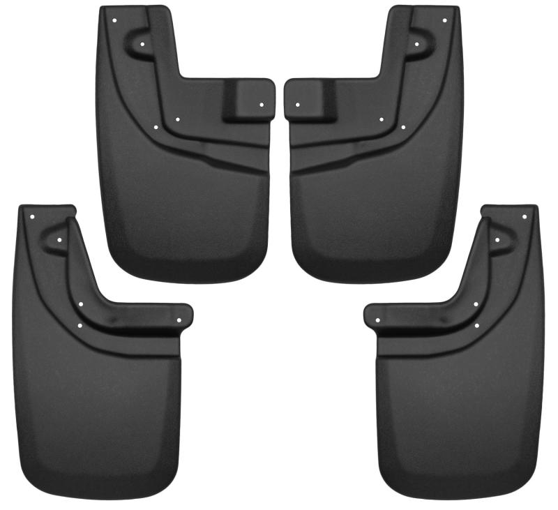 Husky Liners 05-15 Toyota Tacoma w/ OEM Fender Flares Front and Rear Mud Guards - Black thumbnail 5