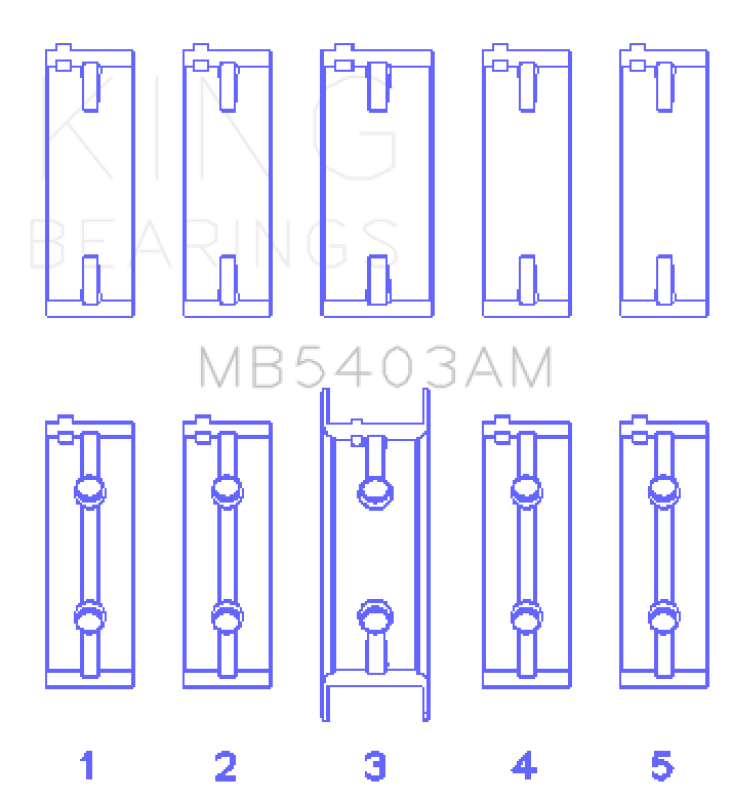 KING Main Bearings