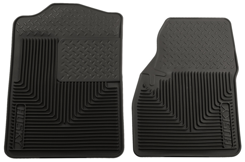 Husky Liners 94-01 Dodge Ram 1500/2500/3500/80-96 Ford Bronco Heavy Duty Black Front Floor Mats thumbnail 6