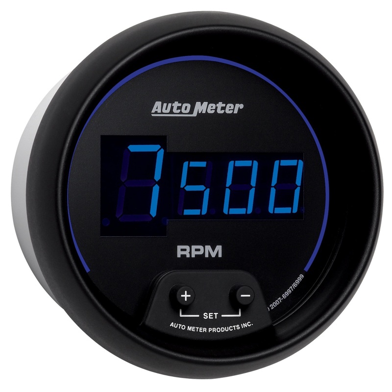 Autometer Cobalt Digital 85.7mm Black In-Dash Tachometer thumbnail 9