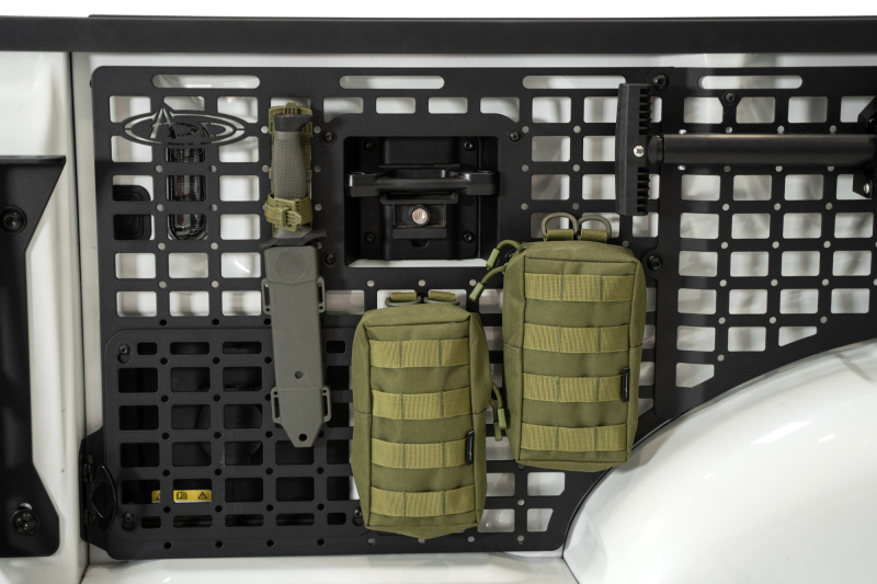 Addictive Desert Designs - ADD Offroad Bed and Ladder Racks for 2021-2024 F-150 AC1904401NA 2021+ Ford & Raptor Cab Molle Panels Driver Side thumbnail 9