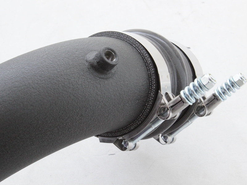 BladeRunner 3 IN Aluminum Cold Charge Pipe Black