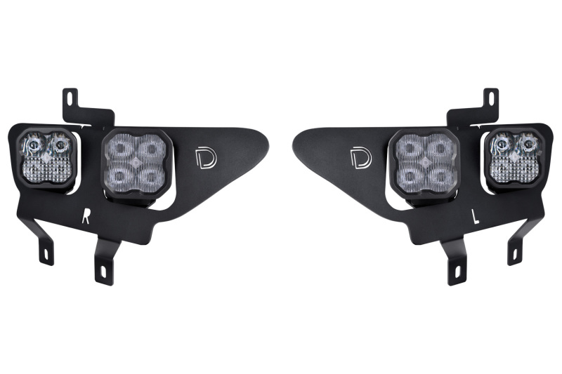 Diode Dynamics 21-22 Ford F-150 Stage Series Fog Pocket Mounting Brackets thumbnail 8