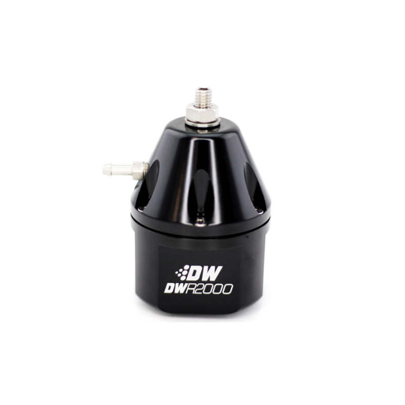 DeatschWerks DWR2000 Adjustable Fuel Pressure Regulator - Black thumbnail 2