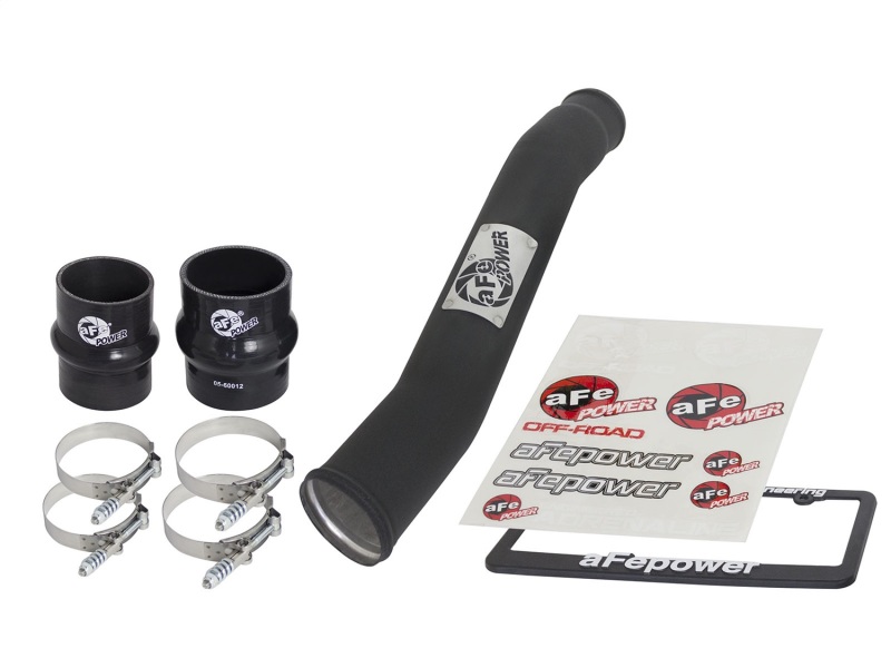 aFe BladeRunner 3in Intercooler Tube Hot Side w/ Couplings & Clamps Kit 07.5-09 Dodge Diesel Trucks thumbnail 4