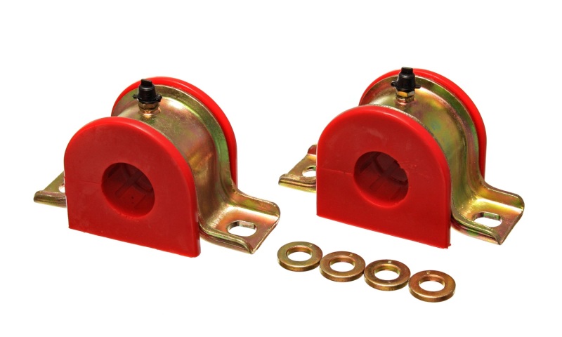 Energy Suspension Universal Sway Bar Bushing Set 1in Dia. - Red thumbnail 3