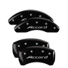 MGP 4 Caliper Covers Engraved Front Accord Rear Accord Black Finish Silver Char 2018 Honda Accord thumbnail 5