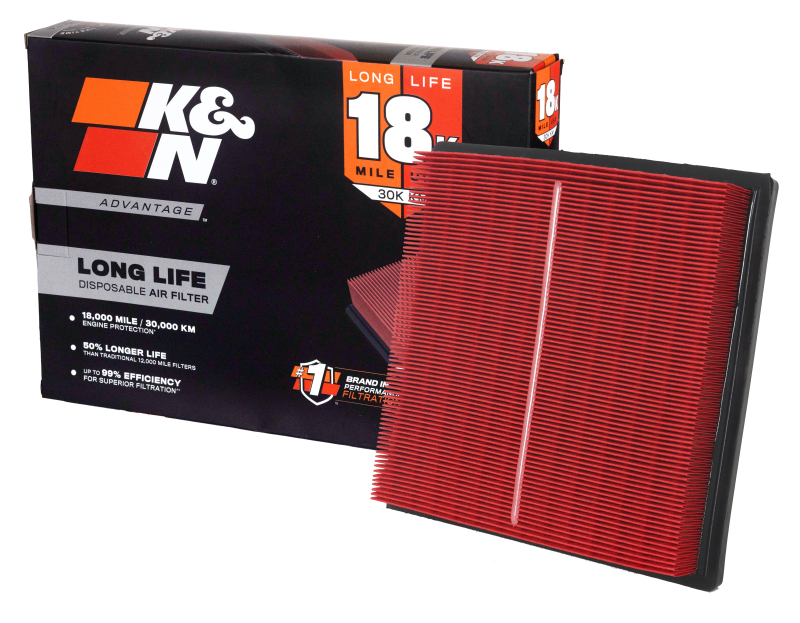 K&N Subaru Impreza H4-2.0L F/I 2017-2018 Advantage Air Filter thumbnail 2