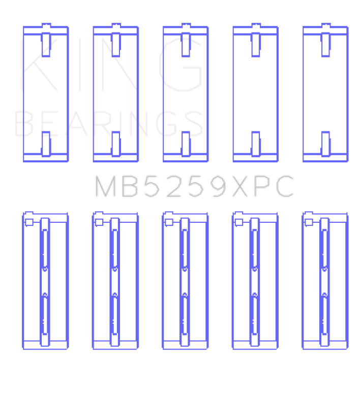 KING Performance Main Bearings