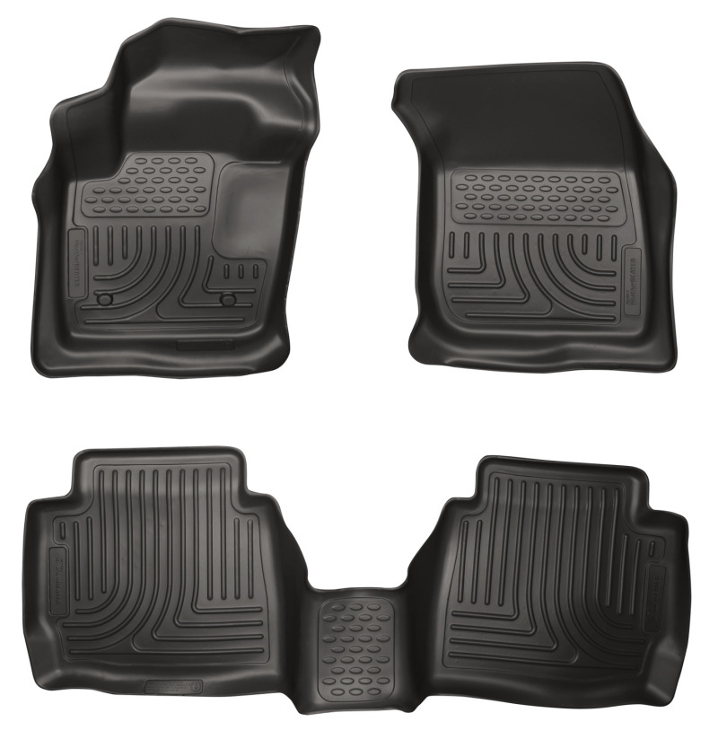 Husky Liners 13-16 Ford Fusion WeatherBeater Combo Black Floor Liners thumbnail 2