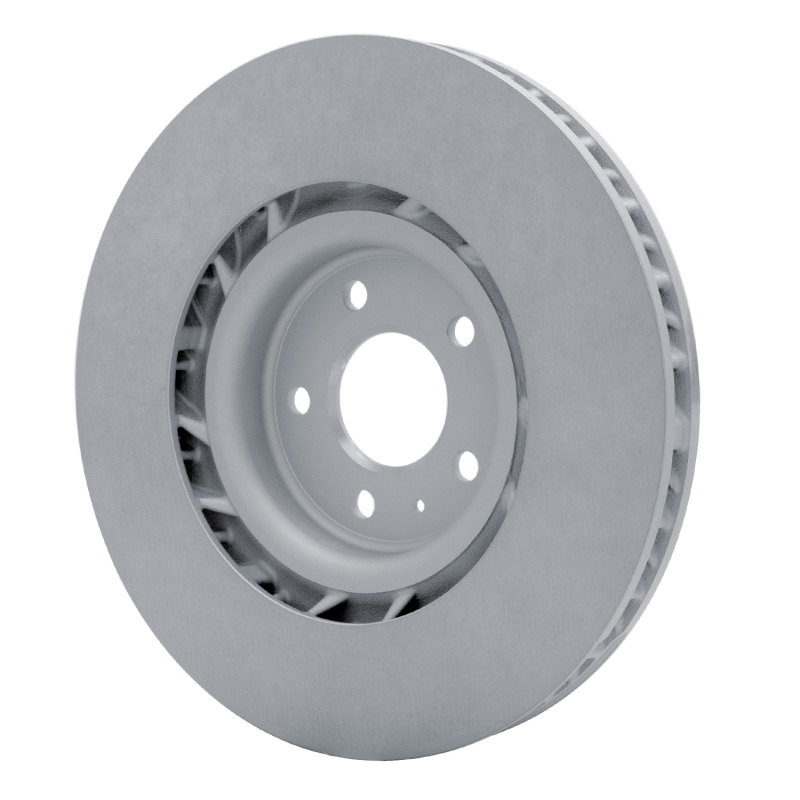 DFC 15-23 Porsche Macan Right Front Slotted Hi-Carbon Alloy Geomet Coated Rotor