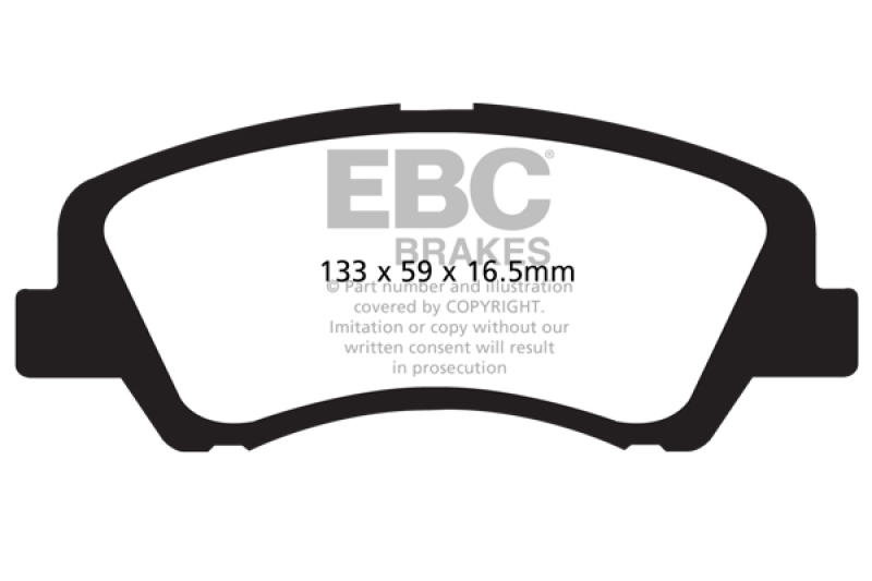 EBC Greenstuff Brake Pad Sets