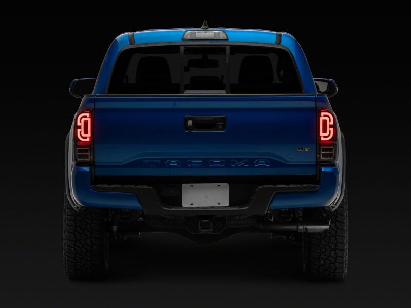 Raxiom 16-23 Toyota Tacoma XW Series Sequential LED Tail Lights- Black Housing- Clear Lens thumbnail 5
