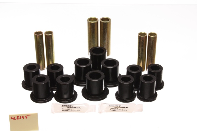 Energy Suspension Ford Rear Spring Bushing Set Complete - Black thumbnail 3
